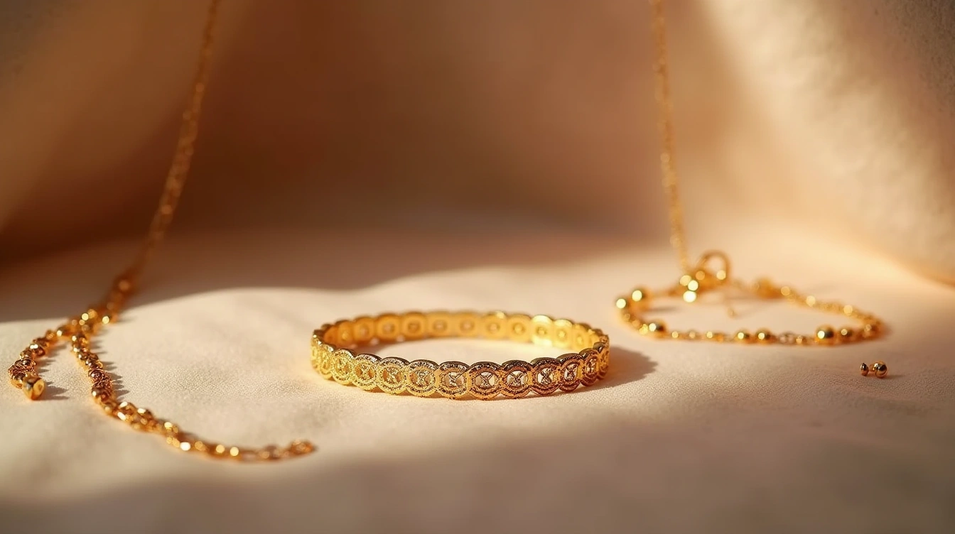 Associer le bracelet doré pour composer des looks inspirants